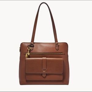 NWT: Fossil Kinley Shopper Brown!!